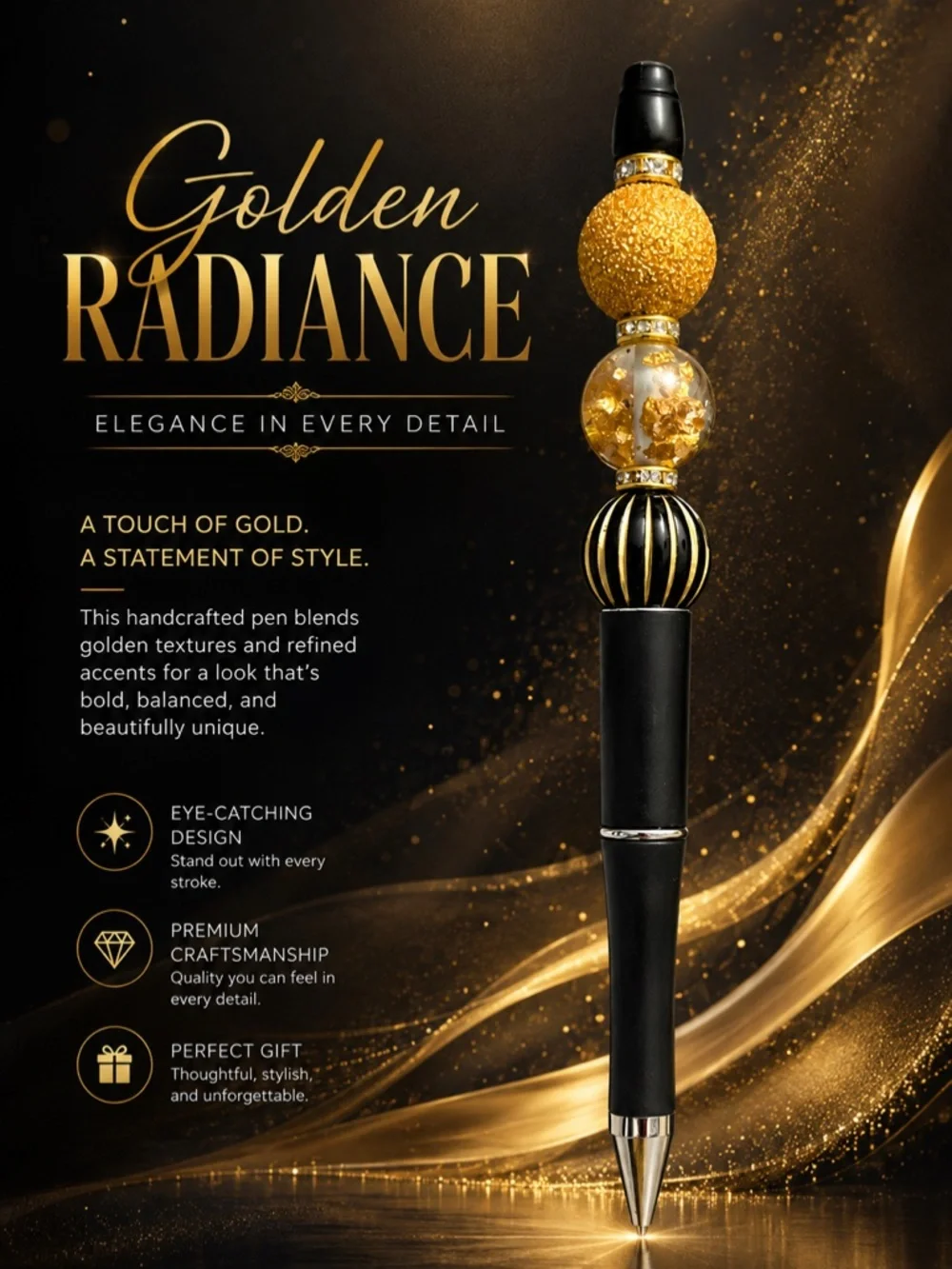 Gilded Afterglow Pen